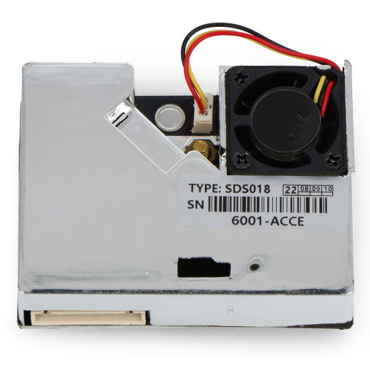 SDS018 Лазерний датчик пилу/чистоти повітря PM2.5 та PM10 - 5V UART/ШІМ