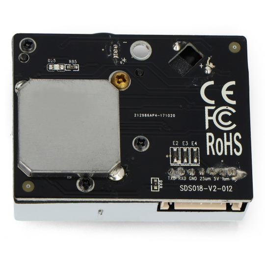 SDS018 Лазерний датчик пилу/чистоти повітря PM2.5 та PM10 - 5V UART/ШІМ