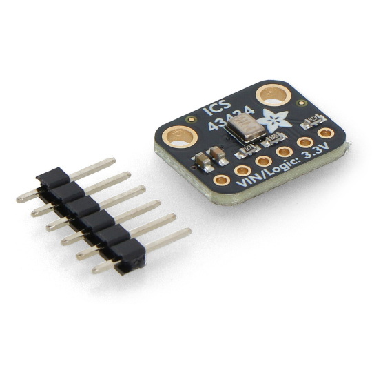 Микрофон ICS43434 MEMS с интерфейсом I2S — Adafruit 6049