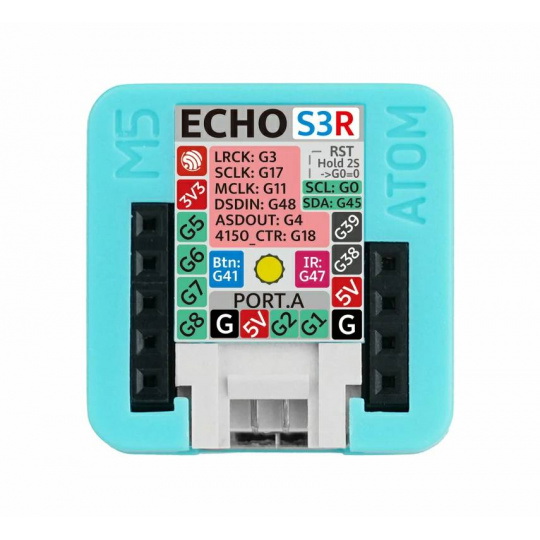 Atom EchoS3R - програмований динамік - ESP32 - M5Stack C126-ECHO