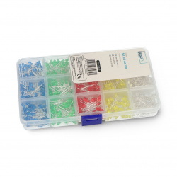 Zestaw diod LED 3mm -...