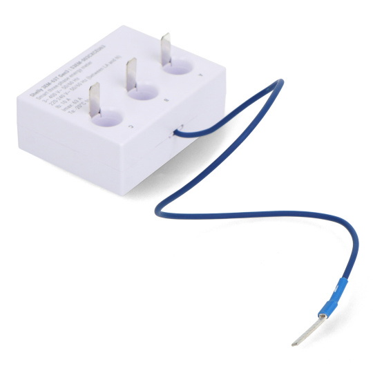 Shelly 3EM-63T Gen3 - Одно/Трифазний WiFi/Bluetooth лічильник енергії - Плоский затискач