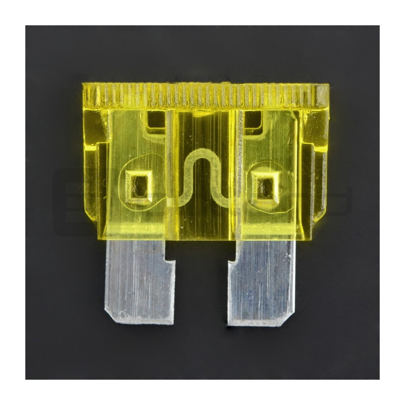 Bezpiecznik samochodowy Midi 20A - 100szt.