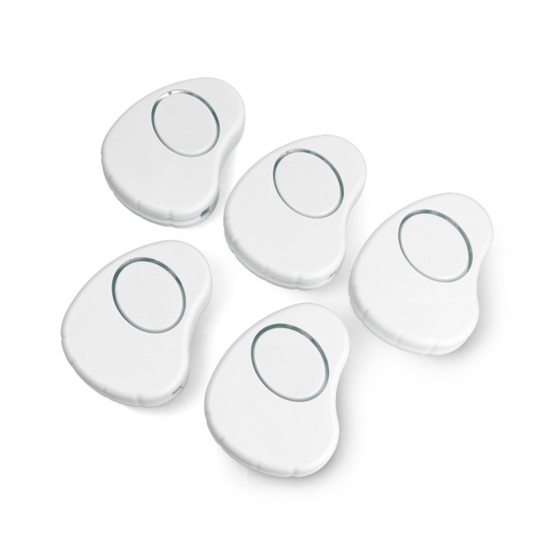 Przełącznik przelotowy nożny PN30 230V - biały - 5szt.