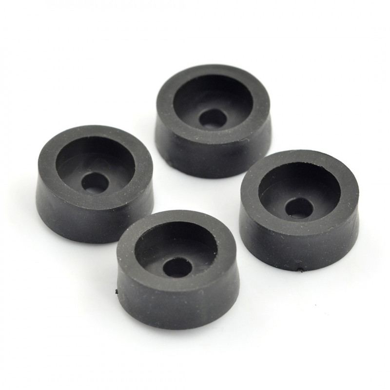 Nóżki do obudowy plastikowej - gumowe duże - 4szt.