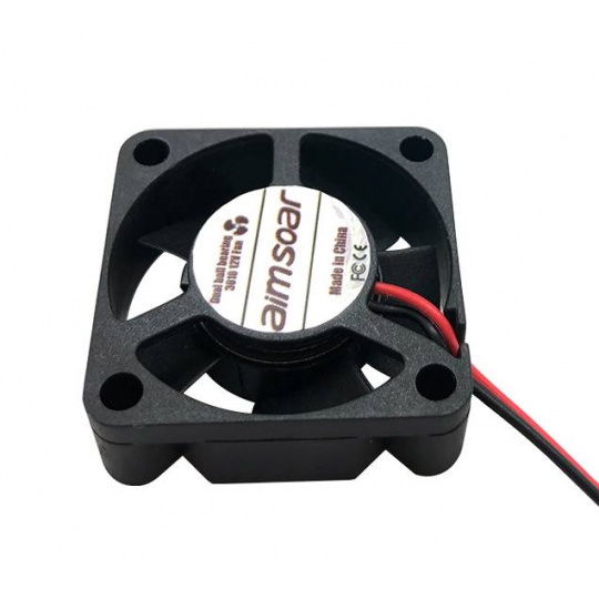 Вентилятор 12V 30x30x10mm 2 дроти - подвійний кульковий підшипник