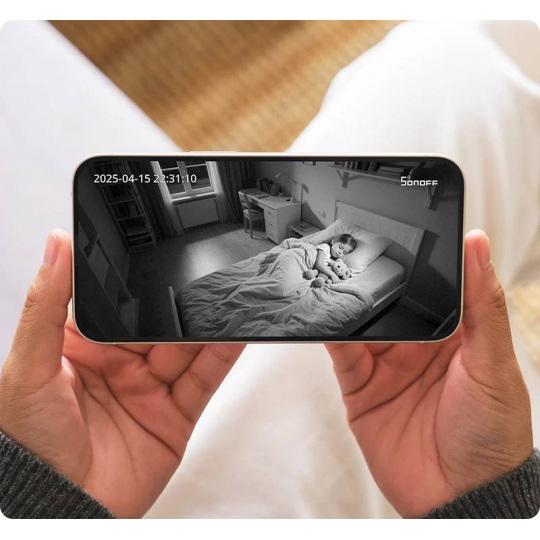 Sonoff CAM Pan-Tilt 2 - Розумна Wi-Fi камера на 360° - Додаток для Android/iOS