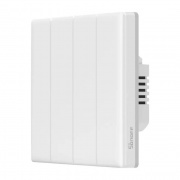 Sonoff TX T5 4C - inteligentny dotykowy przełącznik ścienny WiFi - 4-kanałowy - biały