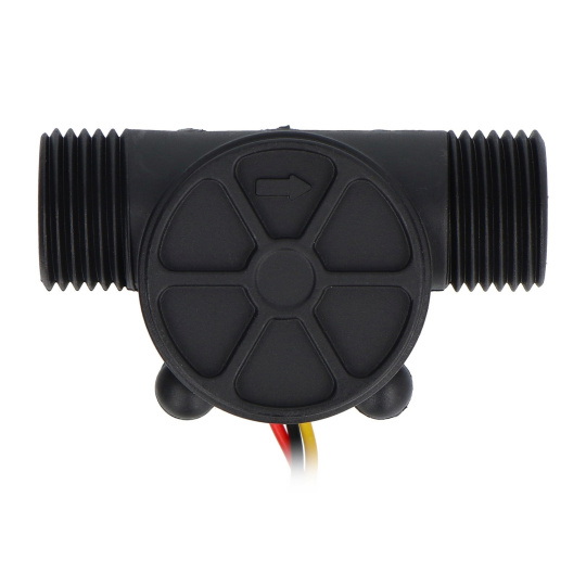 Датчик витрати рідини ZJ-S201 30л/м - різьба 1/2''