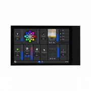 Shelly Wall Display XL - inteligentny panel sterowania z przekaźnikiem 5A WiFi/Bluetooth - czarny