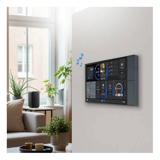 Настінний дисплей Shelly XL - Розумна панель керування з реле WiFi/Bluetooth 5A - Сірий