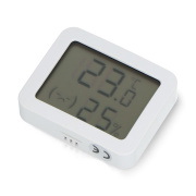 Tuya - czujnik temperatury i wilgotności z wyświetlaczem LCD - ZigBee - RTX ZTHS7