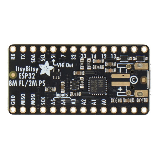 ItsyBitsy ESP32 - з FL антеною - плата з мікроконтролером ESP32-PICO-MINI-02 - 8 МБ флеш-пам'яті + 2 МБ PSRAM - Adafruit 5890