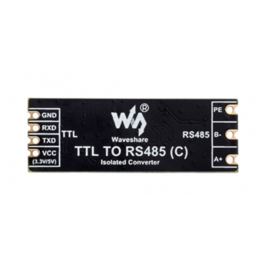 Преобразователь TTL в RS485 с гальванической развязкой - Waveshare 27479