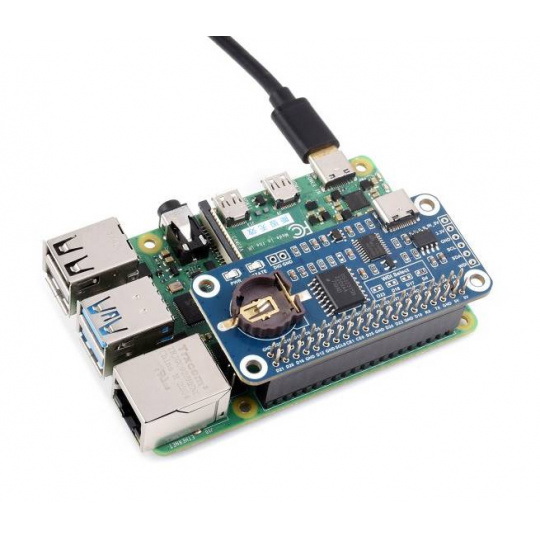 Модуль часов реального времени и сторожевого таймера DS3231SN для Raspberry Pi - Waveshare 25766