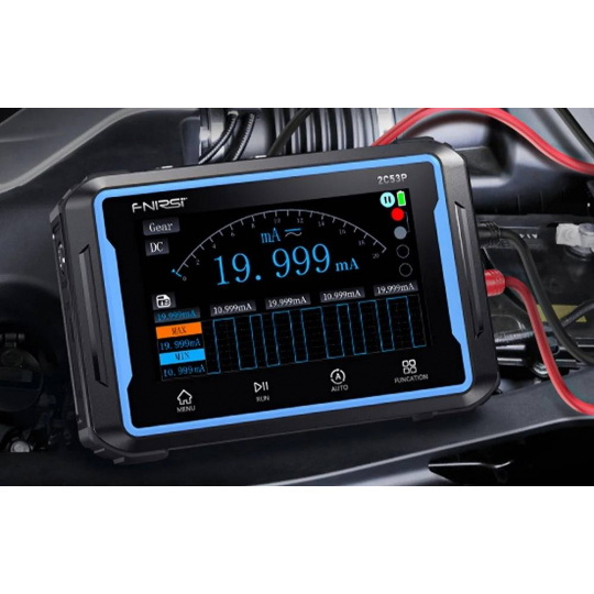 Портативний осцилограф FNIRSI 2C53P 3-в-1 з мультиметром і генератором сигналу 50 МГц, 2 канали