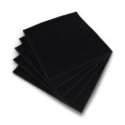 Skóra do grawerowania - czarna - 300x300mm - 5szt.