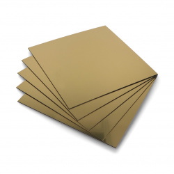 Laminat grawerski - złoty -...