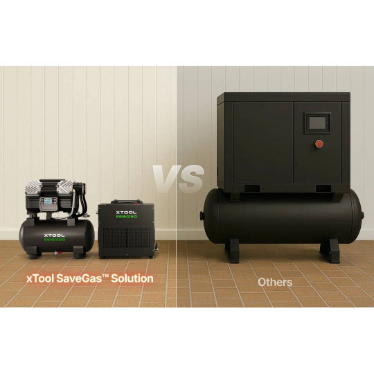 xTool Selected Air Compressor & Air Dryer - осушитель и компрессор для систем MetalFab