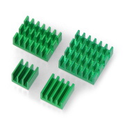 Zestaw radiatorów do Raspberry Pi 4B - z taśmą