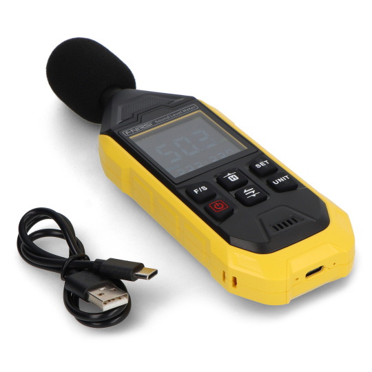 Измеритель уровня звука - децибелометр FNIRSI FDM01 - от 30 до 130 дБА