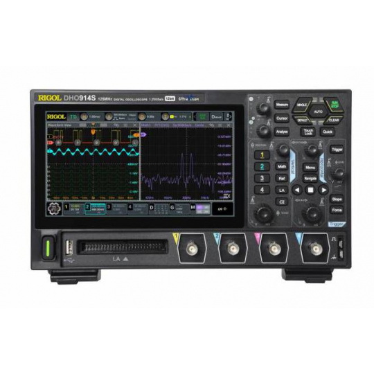 Осцилограф Rigol DHO914S 125 МГц 4 канали + AWG 25 МГц