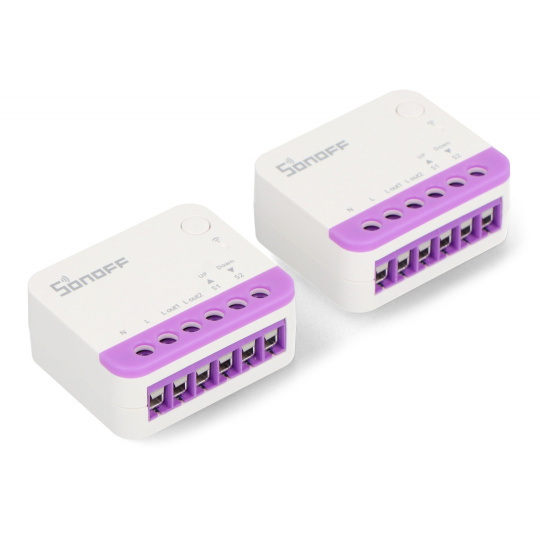 Sonoff MINI-RBS — интеллектуальный контроллер для рулонных штор с Wi-Fi/Matter — 2 шт.