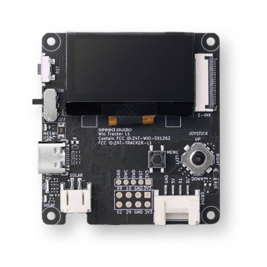 Wio Tracker L1 — модуль разработки LoRa Meshtastic с GPS, nRF52840 и OLED-экраном — Seeedstudio 114993648