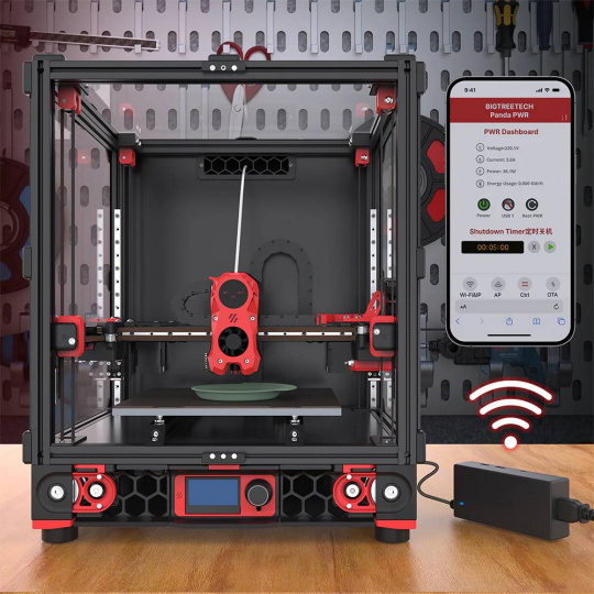 BIGTREETECH Panda PWR — интеллектуальный блок питания для 3D-принтеров.