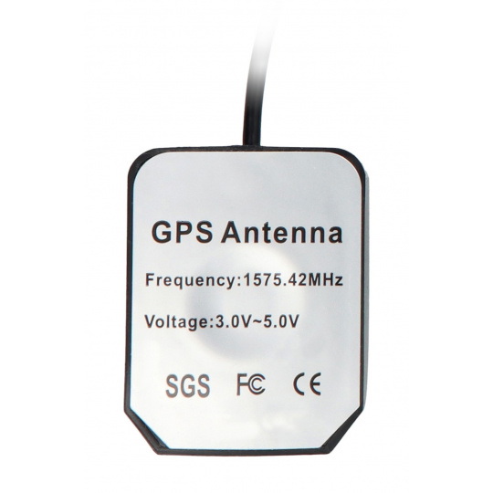 Автомобильная GPS-антенна с магнитом - 28 дБи - внешняя - Qoltec 57038