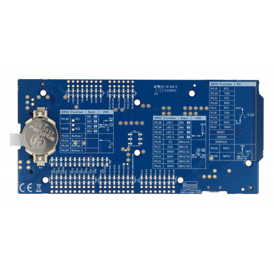 nRF5340-DK - комплект розробки - Bluetooth/Thread/ZigBee/Matter/NFC - Nordic Semiconductor