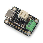 Moduł ładowania akumulatorów Li-Pol 3,3V bq25185 USB typu C/DC/panel solarny - Adafruit 6092