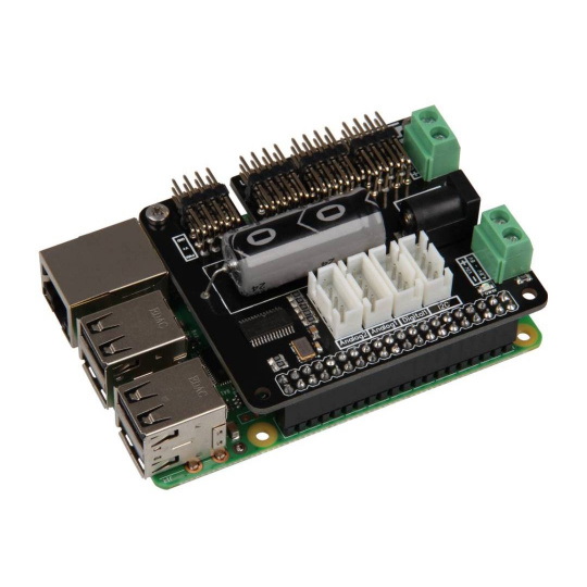 MotoPi — 16-канальный ШИМ-контроллер сервоприводов для Raspberry Pi — Joy-IT RB-Moto3