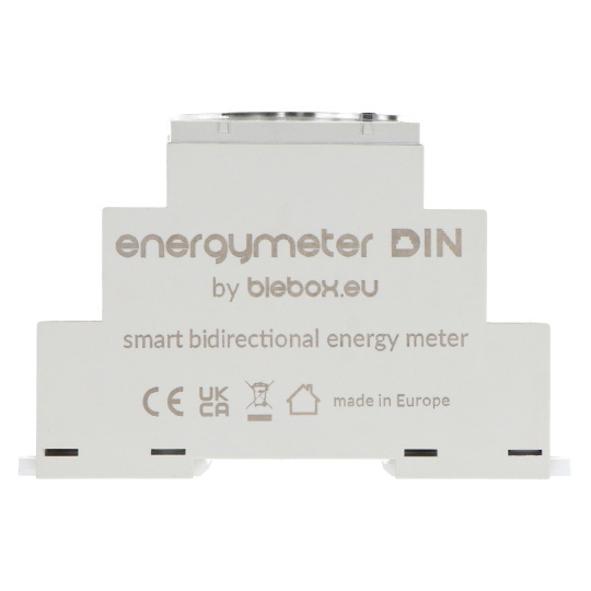 BleBox energyMeter DIN — однофазный/трехфазный двунаправленный Wi-Fi счетчик электроэнергии