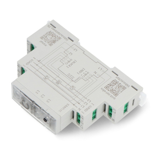 BleBox energyMeter DIN — однофазный/трехфазный двунаправленный Wi-Fi счетчик электроэнергии