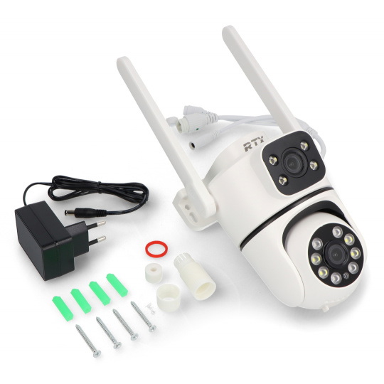 Tuya - Умная уличная IP-камера с углом обзора 350°, Wi-Fi, P2P - RTX SmartCam Ai35