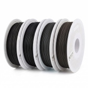 Pakiet filamentów ze szpulami Bambu Lab - StartPack PLA Black - 4szt.