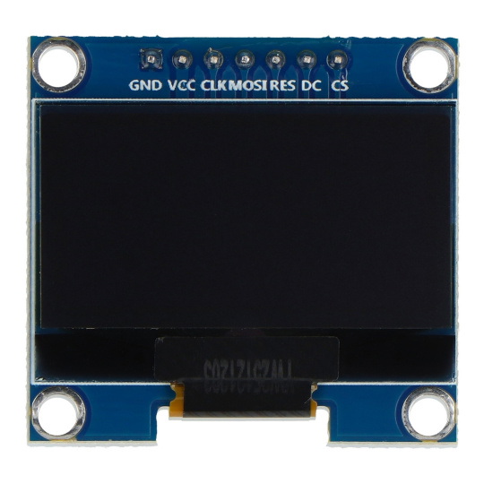 OLED-дисплей 1,3 дюйма, 128x64 пикселей, SPI - SH1106 - белый