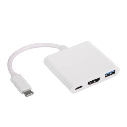 Hub USB C - USB A 3.0, USB...