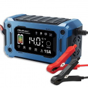 Ładowarka mikroprocesorowa - prostownik do akumulatorów AGM/GEL/LiFePO4 - 12V 15A - Qoltec 52496