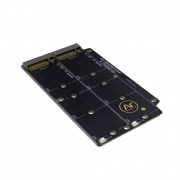 Argon ONE V5 Dual M.2 NVMe - płytka z 2 slotami M.2 NVMe do Raspberry Pi 5