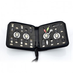 TravelKit USB - zestaw kabli i adapterów USB + słuchawki