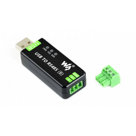 Промисловий перетворювач USB - RS485 (B) - Waveshare 22456
