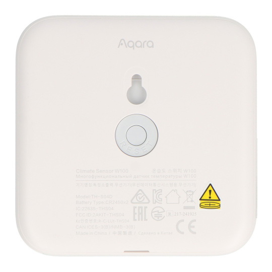 Aqara W100 TH-S04D — датчик температуры и влажности — ZigBee/Thread/Matter