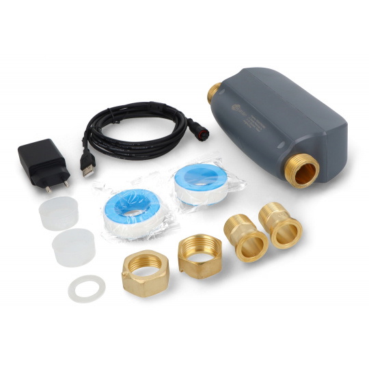 Tuya — счетчик воды с шаровым краном — WiFi — RTX WVM1