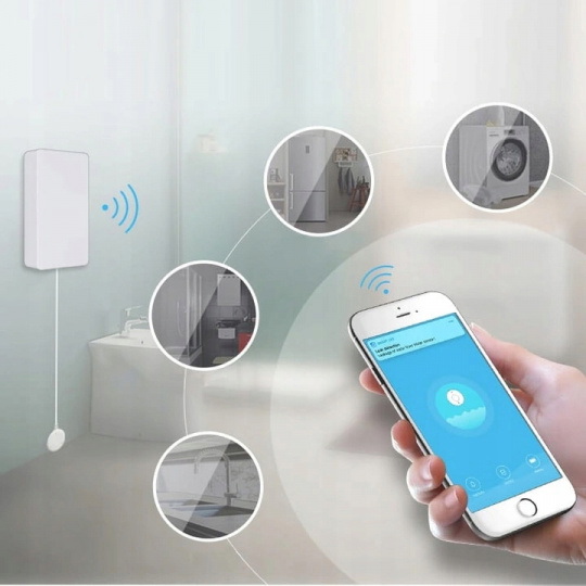 Tuya — датчик наводнения — ZigBee — приложение для Android/iOS — RTX ZWS3