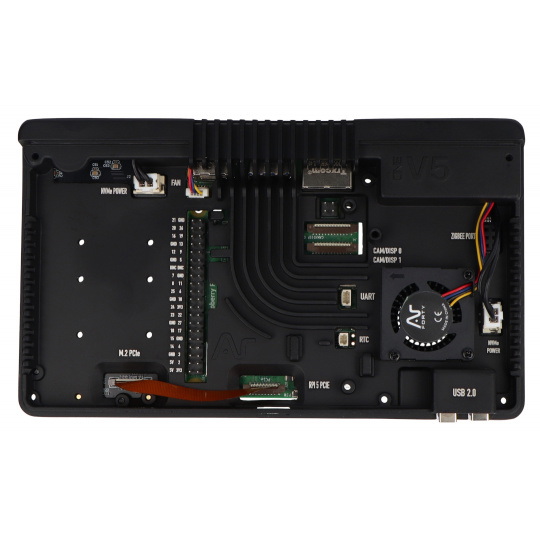 Argon ONE V5 - алюмінієвий корпус із вбудованим вентилятором для Raspberry Pi 5