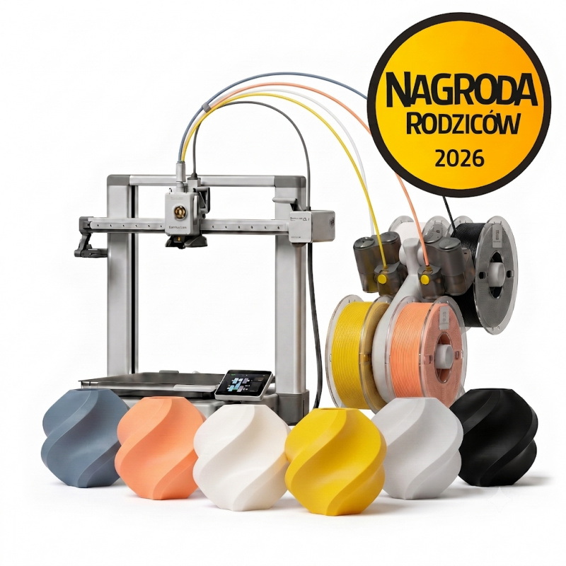 Pakiet - Drukarka 3D Bambu Lab A1 Combo + 6x Filament PLA