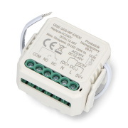 Tuya - bezpotencjałowy przekaźnik 230 V AC, 12-48 V DC - WiFi - aplikacja Android/iOS - Gise GSS-WF-DRDC