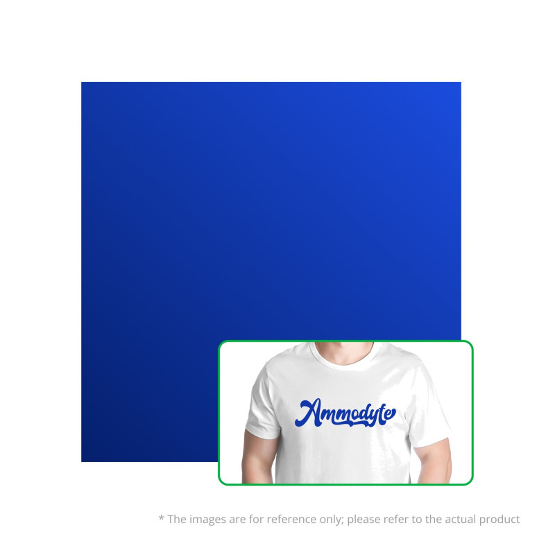 Folia flex do termotransferu matowa 300x300mm - Bambu Lab - Royal Blue - 10szt. - YG008